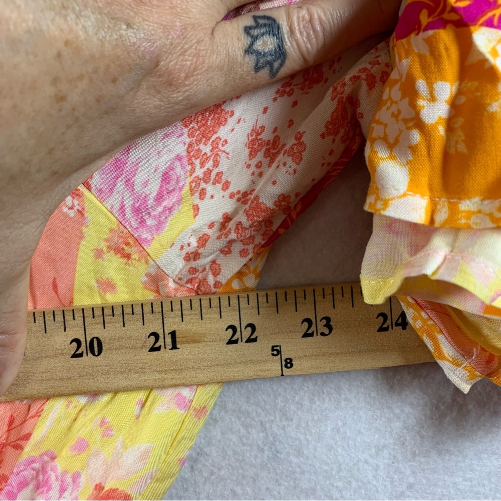 Impressions Patchwork Off Shoulder Mini Dress Sz … - image 6